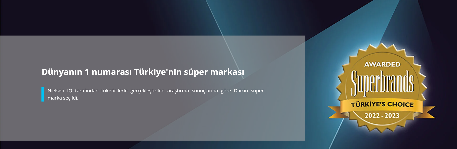 Daikin Türkiye'nin Süper Markası